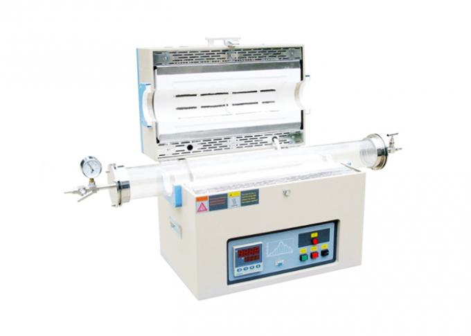 University Quartz Tube Furnace , 1200 ℃ High Temperature Laboratory Furnace 0