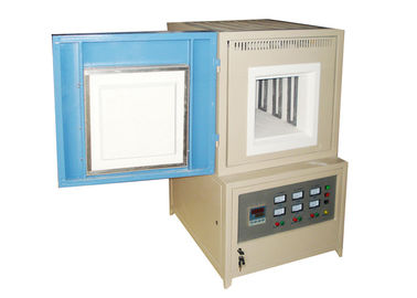 Heat Treatment Industrial Muffle Furnace 1400C Polycrystalline Mullite Fiber Lining