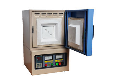 Manual Digital Muffle Furnace , Fire Brick Industrial Metal Melting Furnace