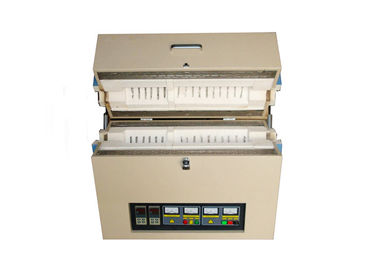 buy Double Layer Lab Tube Furnace 1200 C With Configuration Molecular Pump online manufacturer